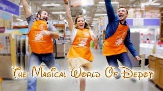 "The Magical World of Depot" - Home Depot Disney Parody