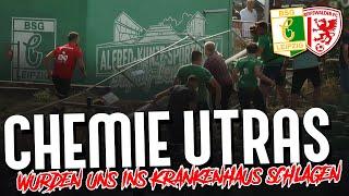 Spieler klettern über Zaun: "Ultras würden uns ins Krankenhaus schlagen!" (BSG Chemie - Greifswald)