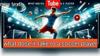 Soccer ! what dose it take to be a good player.  Podcast by DCBroadcast