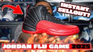 FIRST LOOK! AIR JORDAN 12 FLU GAME 2025! Or Was It Pizza?