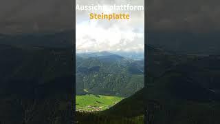 Aussichtsplattform Steinplatte