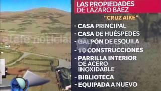 Las propiedades de Lázaro Báez  - Telefe Noticias