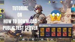 HOW TO DOWNLOAD PUBLIC TEST SERVER SEASON 5 | TUTORIAL | CALL OF DUTY MOBILE (GARENA)