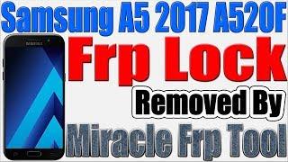 Samsung A520F A5 2017 Frp Remove in ADB Mode By Miracle Frp Tool