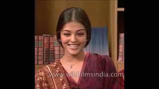 Interview with Aishwarya Rai on modelling and winning Miss World #bollywood #aishwaryaraibachchan