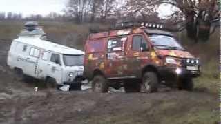 toyota land cruiser 100  и UAZ 2206 и баргузин 4х4 в off road