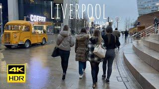 Liverpool, UK 4K-HDR Walking Tour - 2021 - Tourister Tours