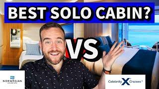 Norwegian vs. Celebrity: Who Has The Better Solo Stateroom At Sea?