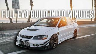 Building an EVO 8 IN 10 MINUTES! *AMAZING TRANSFORMATION*
