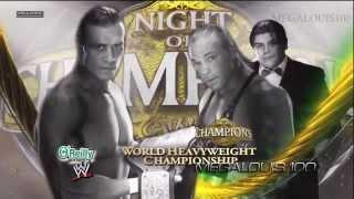 WWE Night of Champions 2013 Full (Complete) Match Card - 720p - HD