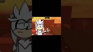 If silver was in sonic exe the disaster//animation meme// silver in disaster 