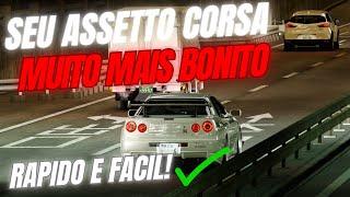 Melhore Muito os Gráficos do Assetto Corsa Pack Grafico com Pure e csp!