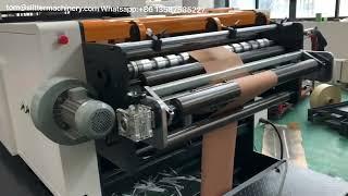 HKZ 1100 roll to sheet cutter with enlarged stacker