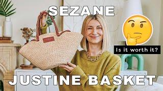SEZANE Justine Basket Review  •  Is The Bag Worth It?
