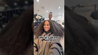 My full salon experience is now up! #naturalhair #silkpress #hairgrowth