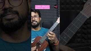 Ilahi Ukulele Tutorial Intro | Easy Tabs | YJHD #shorts #ukulele