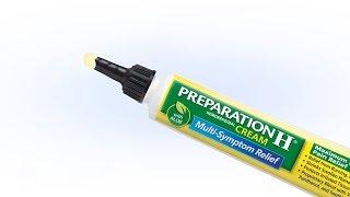 How to Apply PREPARATION H® Maximum Strength Pain Relief Cream