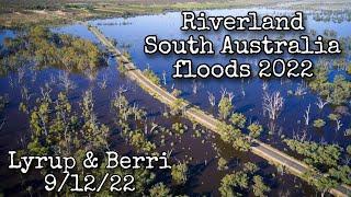 Floods in Lyrup & Berri South Australia 2022