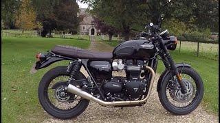 Triumph Bonneville T120 :-   The Ride !