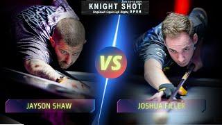 JAYSON SHAW VS JOSHUA FILLER | KNIGHT SHOT OPEN 2024 #billiards #highlights #9ballpool #nineball