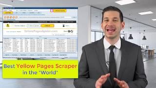 Best Yellow Pages Scraper | Web Scraping | Data Entry | Free Software | Top Extractor