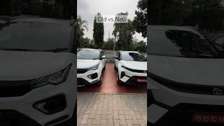 New Tata Nexon Facelift vs Old Tata Nexon 2023  #shorts #youtubeshorts #tata #nexon #nexonfacelift