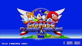 Sonic 2 Absolute: Classic Heroes Edition  First Look Gameplay (1080p/60fps)