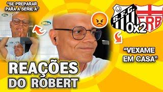 DE VOLTA À SÉRIE A!  OLHA COMO O ROBERT REAGIU A SANTOS 0X2 CRB PELO BRASILEIRÃO SÉRIE B