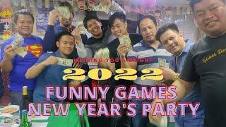 #21 Funny games new year's party on board a vessel.