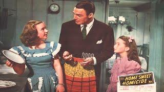 Home Sweet Homicide (1946) Full Movie | Peggy Ann Garner, Randolph Scott, Dean Stockwell