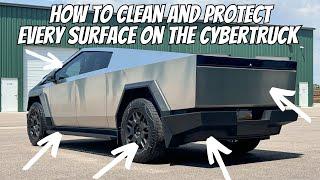 Here’s How I Clean & Protect Every Surface On The Tesla Cybertruck!