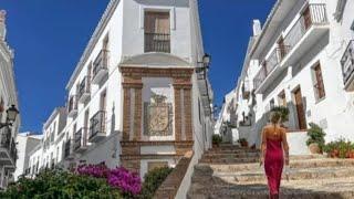 FRIGILIANA - The Prettiest White Village in Andalucia, SPAIN