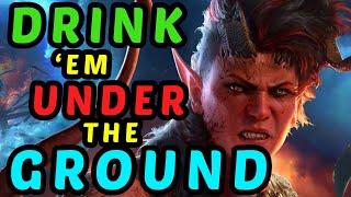 The DRUNKEN PUMMELER, Or, Momma K's Big Day Out - BG3 Barbarian / Karlach Honour Build Guide