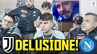 DELUSIONE... JUVENTUS-NAPOLI 2-0 | LIVE REACTION NAPOLETANI SUPERCOPPA ITALIA