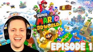 Journey to 100 Purrcent Completion | Super Mario 3D World Episode 1