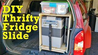 DIY Thrifty Fridge Slide