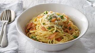 Salmon Carbonara