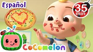 CoComelon en Español | La canción de la pizza | Canciones Infantiles y de Cuna