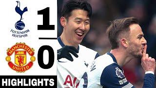 Tottenham vs Manchester United 1-0 | Spurs Man utd Premier League  Highlights Goals 2025