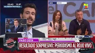 Periodismo al rojo vivo tras el sorpresivo resultado en las elecciones