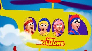 Volar en el cielo con Mini DB | D Billions Canciones Infantiles