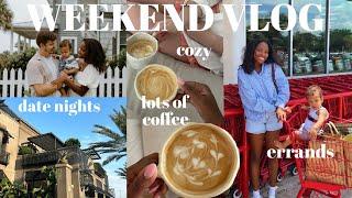 weekend in the life! | date night, sunday reset, family photoshoot + cozy days at home!