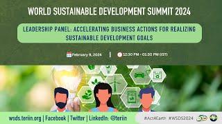 Leadership Panel: Accelerating Business Actions for Realizing Sustainable Development Goals