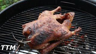 How to BBQ a Whole Duck on the Weber Kettle Grill