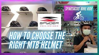 How To Choose The Right MTB Helmet | Sypder Helmet Philippines | Spartacus Bike Ride