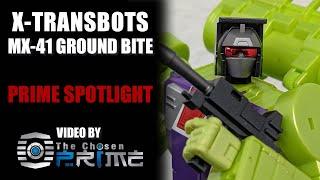 X-Transbots MX-41 Ground Bite Review