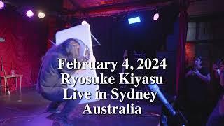 [Highlight] February 4, 2024 @RyosukeKiyasu  drum solo show in Sydney, Australia