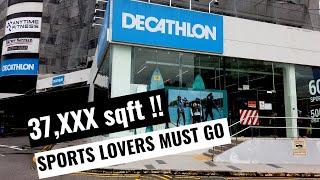 37,000sqft! Decathlon's First Sports Megastore in Singapore!