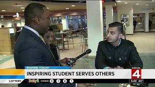 Inspire Today: Inspiring student serves others