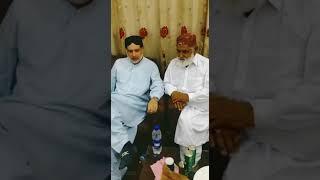 Ustad Pirano Khan Qambrani with Mir Shabir Ali khan Bijrani @ Bijrani House 